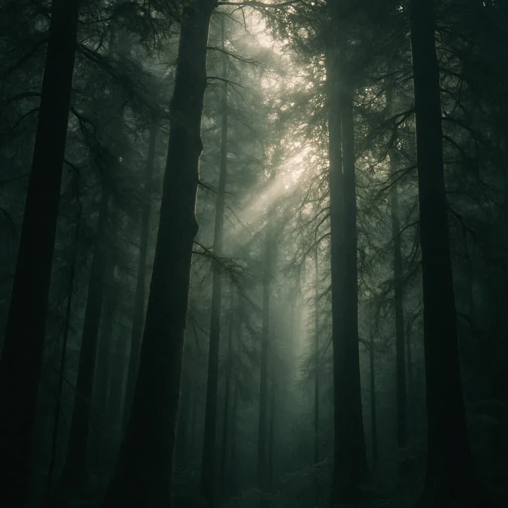 Tall forest canopy — institutional depth and vertical structure